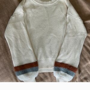 Heartloom crew cream sweater